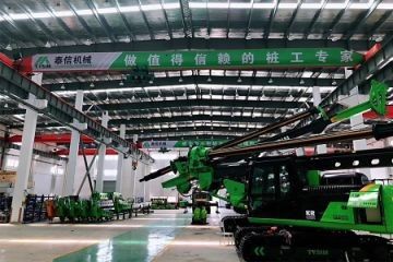 Chine TYSIM PILING EQUIPMENT CO., LTD usine
