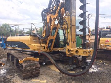 150 kN.m Torque Bored Pile Equipment , CFA Anchoring Rotary Bored Piling Machinery KR150M