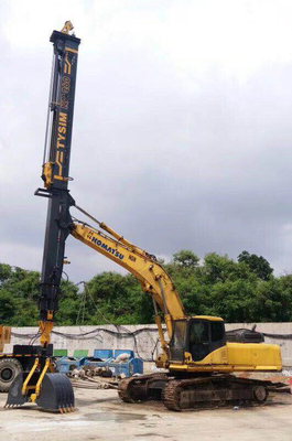 Capacité TYSIM KM150 de pièce d'équipement de Telescopic Arm Construction d'excavatrice grande