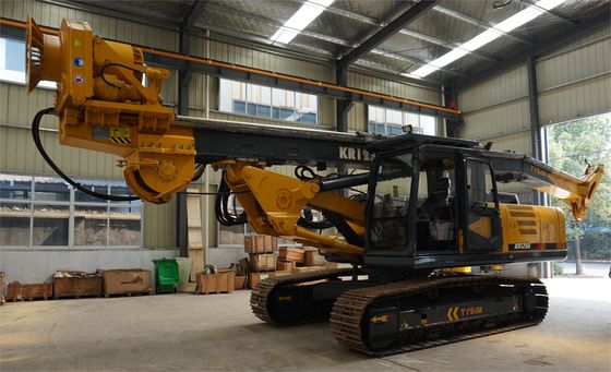 Pile hydraulique avec vitesse de travail de 5 à 26 tr/min Pression pilote de 3,9 MPa et profondeur maximale de pile de 20 mm pour les tâches de pile lourde