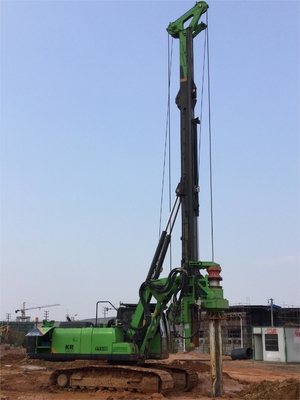 Travaux de pilonnage garantis KR150C Puissante plate-forme hydraulique de pilonnage avec moteur Cummins QSM11 et taille de l'excavatrice de 21 tonnes ou plus