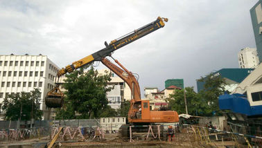 La haute machine de construction de Stablity partie le bras télescopique d'excavatrice
