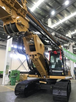 Piling rig hydraulique de 28 tonnes de poids total 20 m de hauteur de levage et de 6 à 27 tr/min de vitesse de rotation pour les projets de construction