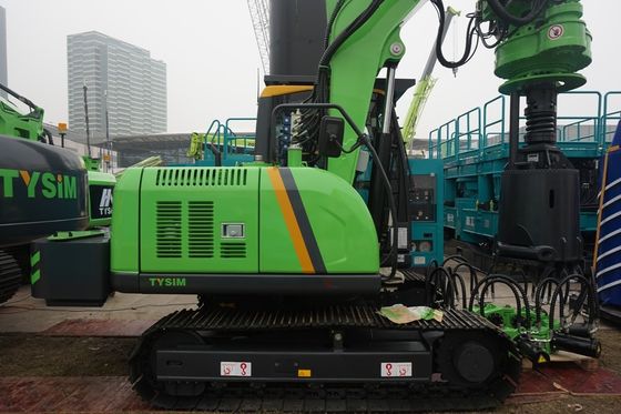 Qualité  Piling Rig Hire 7 - 40 Rpm Borehole Drilling Machine 30 M / Min Main Winch Line Speed KR50A Rotary Piling Rig usine