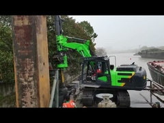 Petit perçage rotatoire Rig Portable Water Well Machine Tysim Kr50 avec 7 - excavatrice 20t