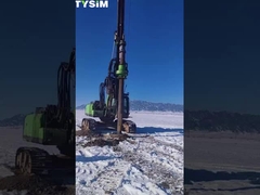 Excavateur à pile hydraulique 220 KN.m couple 64/51m Profondeur de forage