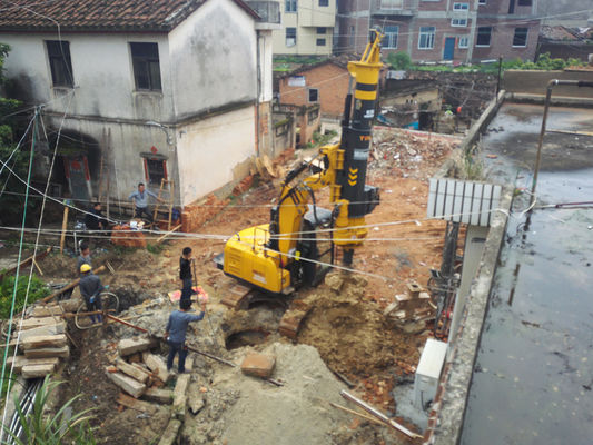 Machine de forage hydraulique sur pieux de 24 m