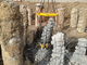Briseur hydraulique concret rond de pile de tête de pile d'écrasement pour l'excavatrice, diamètre 300~1050mm TYSIM KP315A de pile