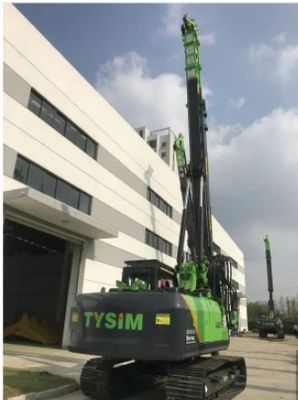 XR220D Piling rig rotatif avec 194kW de puissance du moteur 30m profondeur de forage et Steel Crawler pour la construction lourde