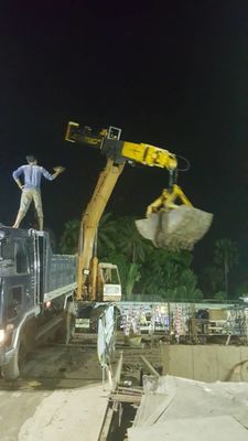 24.8 m bras télescopique de l'excavatrice