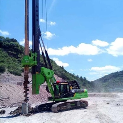 Profondeur de forage 83 m Machine à pile rotative Diamètre 2500 mm couple 360 KN.M KR360c