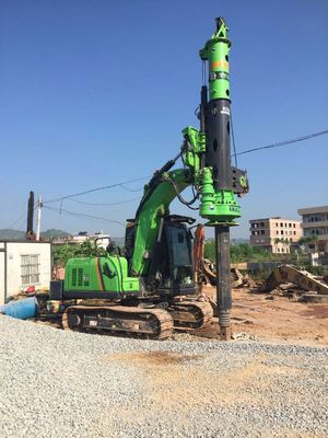 150 KN.m Max.Torque 48T Machine globale de qualité de pile Machine de pile avec 3,5 Km/h Vitesse de déplacement pour un équipement de pile perforée efficace