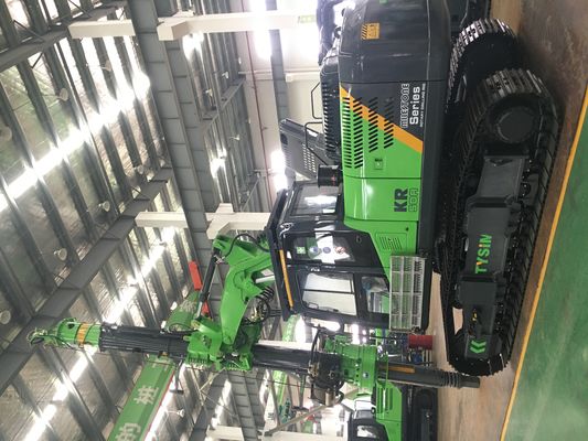 Machine de forage de pieux hydraulique avec profondeur maximale de pieu de 20 mm, pression hydraulique de 25 à 35 MPa et diamètre de pieu de 300 à 1050 mm