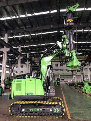 XR220D Piling rig rotatif avec 194 kW de puissance du moteur 2,5 km/h vitesse de déplacement et 18 000 kg de poids pour le forage lourd